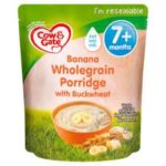 Cow & Gate Banana Wholegrain Porridge with Buckwheat